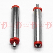 35135CR平口20.5L鍍鎳紅膠環保插頭