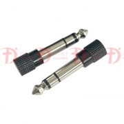 6.3立體轉接頭黑漆啞黑鍍鎳十字頭